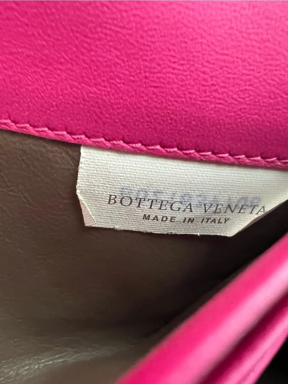 Bottega Veneta Pink Intrecciato Leather Continental Wallet